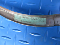 Bentley Continental GT left quarter glass chrome trim moulding #1828