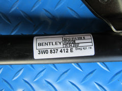Bentley Continental GT right door vent glass with bracket #1816