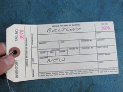 Bentley Continental Gt left rear retaining strip #3976