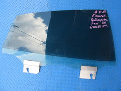 Maserati Quattroporte rear right door glass window #7518