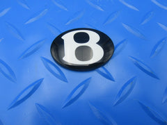 Bentley Continental GT GTc Flying Spur hood lock B emblem badge #5816