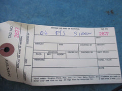 Bentley Continental Gt Gtc Flying Spur alarm horn siren #2827