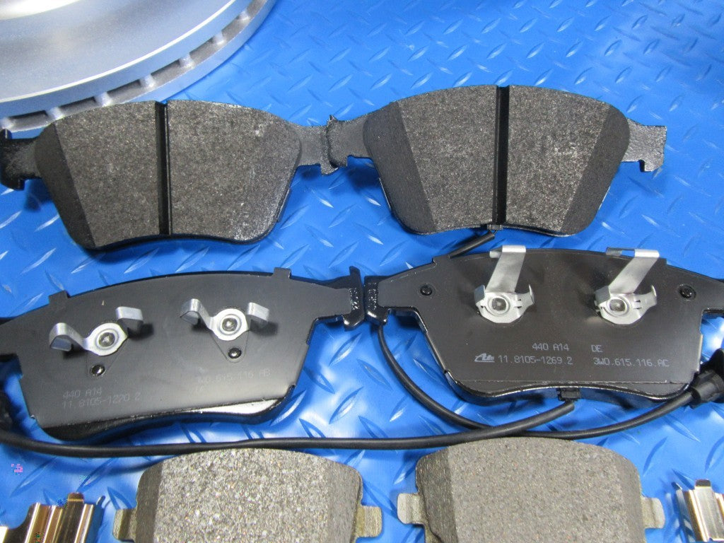 Bentley Continental Gt GTc Flying Spur front and rear brake pads and rotors #2305