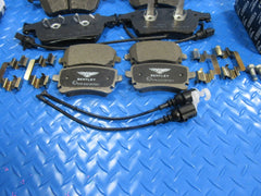 Bentley Gt GTc Flying Spur brake pads & rotors complete set front rear #5837