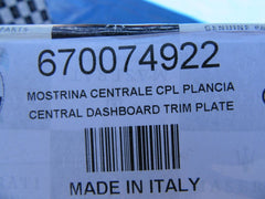 Maserati Levante radio display surround trim molding #6396