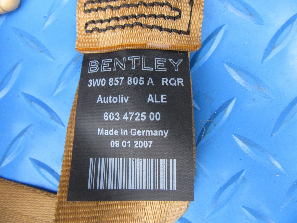 Bentley Continental GT left rear seat belt retractor #1742