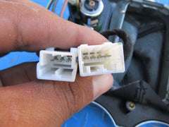 Maserati GranCabrio shifter console trim with park brake and top switch #6397