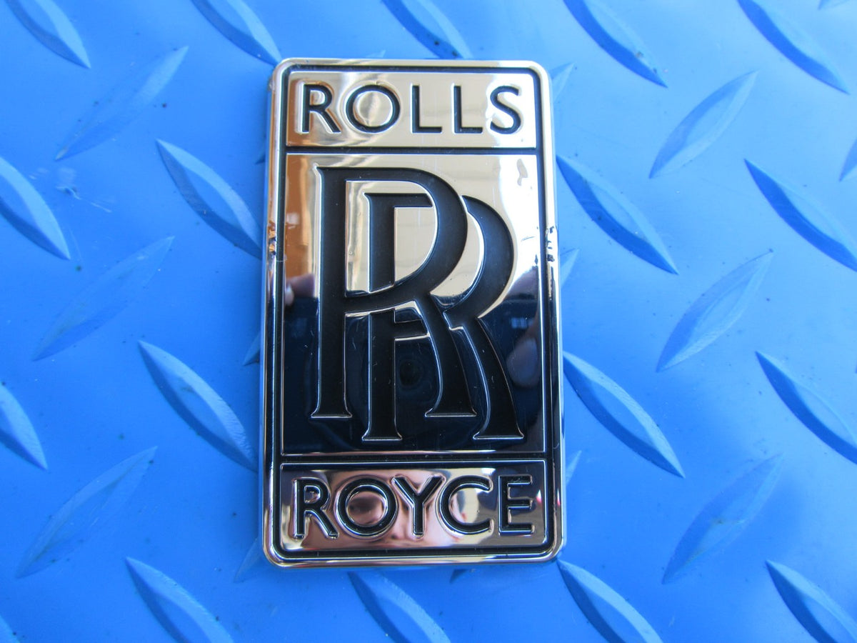 Rolls Royce Ghost Phantom Wraith Dawn Cullinan plastic emblem badge #2782