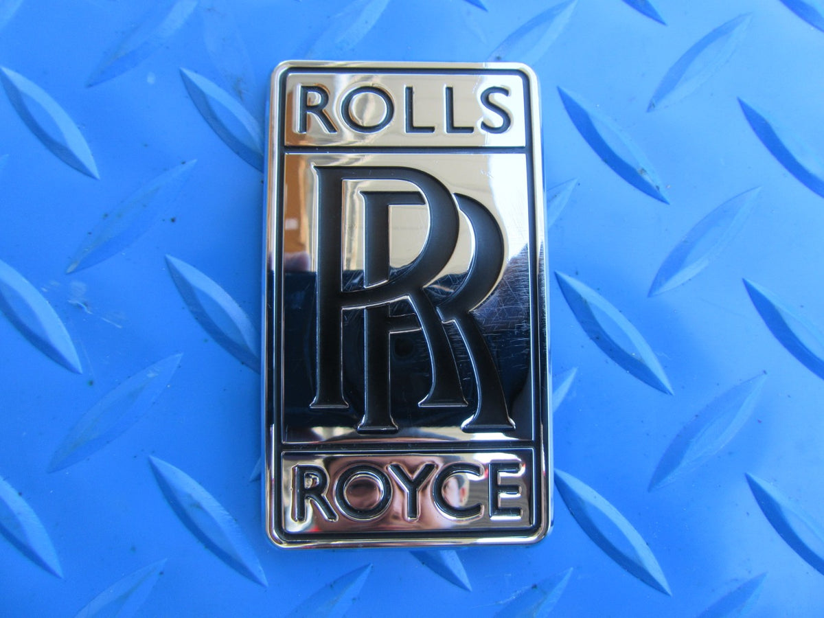 Rolls Royce Ghost Phantom Wraith Dawn Cullinan plastic emblem badge #2783
