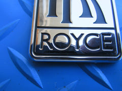 Rolls Royce Ghost Phantom Wraith Dawn Cullinan plastic emblem badge #2813