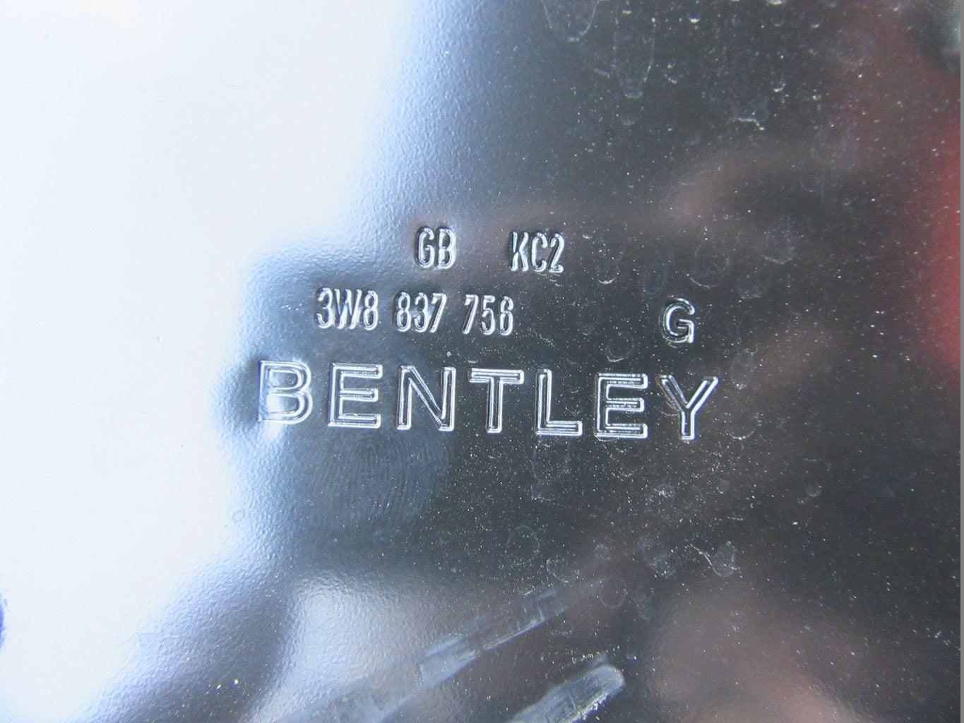 Bentley Continental GTC right door inner shell #8640