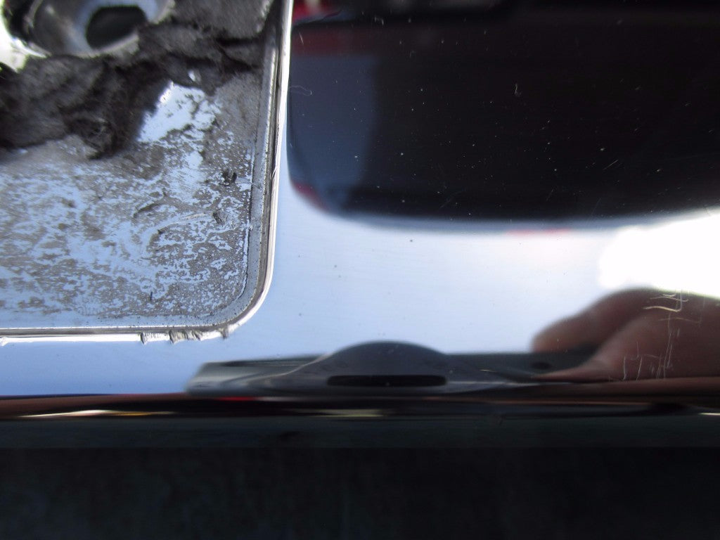 Rolls Royce Ghost trunk lid boot finishing plate trim