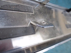 Rolls Royce Ghost trunk lid boot finishing plate trim