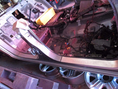 Bentley Continental Flying Spur left driver side b pillar rocker panel