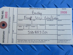 Bentley Continental year anniversary front B emblem wings #2805