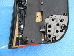 Maserati Quattroporte front right door panel red black #8676