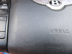 Bentley Continental Flying Spur GT GTC left driver steering wheel airbag #1869