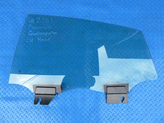 Maserati Quattroporte left rear door glass window #2759