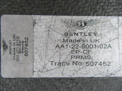 Bentley Bentayga rear carbon fiber diffuser #2776