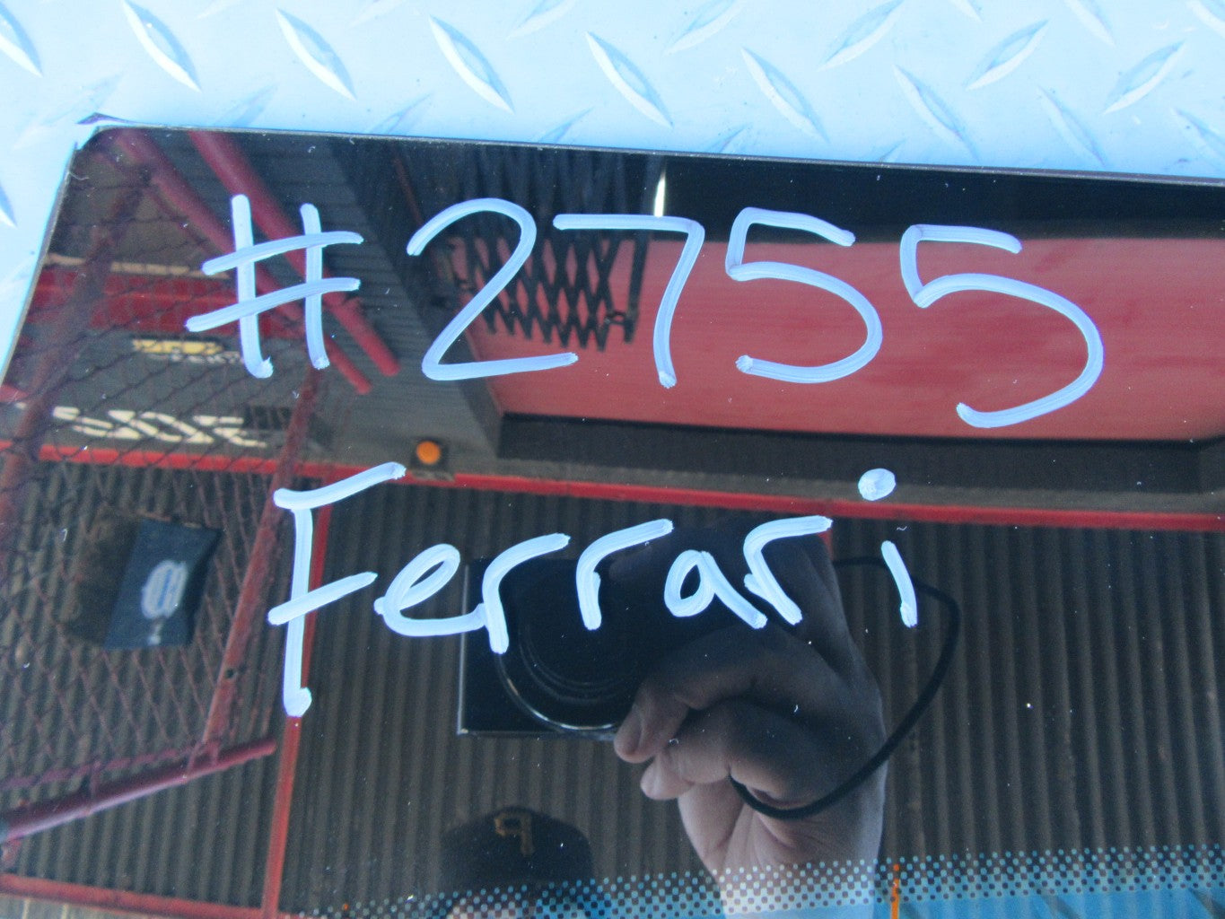 Ferrari 812 Superfast GTS rear back glass #2755