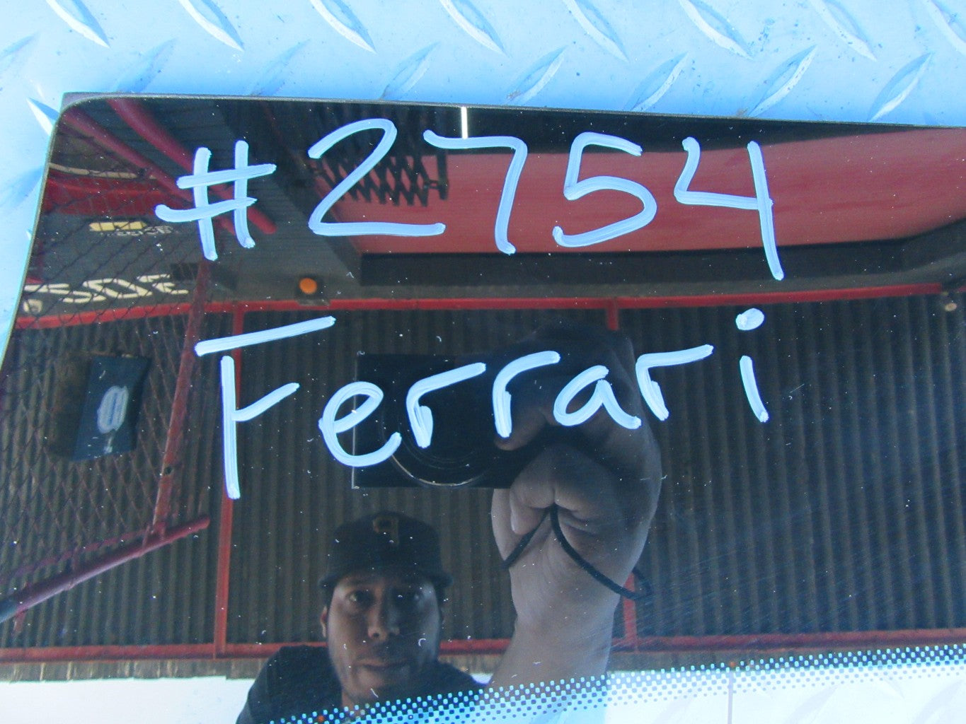 Ferrari 812 Superfast GTS rear back glass #2754