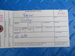 Ferrari 430 Coupe Spider paddle shifters #5144 5145