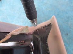 Bentley Continental Flying Spur left B pillar lower panel cover trim