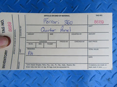 Ferrari 360 Spider right quarter panel #8689