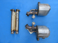 Ferrari GTC4Lusso T left and right exhaust mufflers with mid pipe #1905