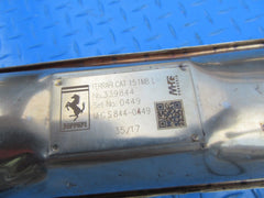 Ferrari GTC4Lusso T left exhaust catalytic converter #1906