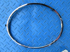 Bentley Bentayga left headlight inner chrome trim ring #7619