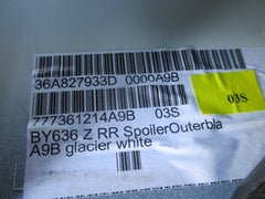 Bentley Bentayga rear tailgate spoiler skirt #3363