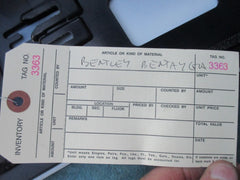 Bentley Bentayga rear tailgate spoiler skirt #3363