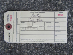 Bentley Continental GT fuel gas tank #1923