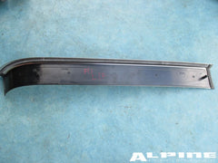 Bentley Continental Flying Spur left front door sill trim emblem plate #2