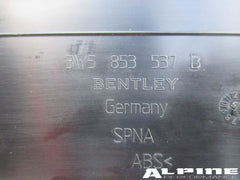 Bentley Continental Flying Spur left front door sill trim emblem plate #2