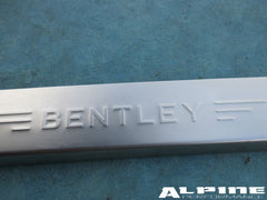 Bentley Continental Flying Spur right front door sill trim emblem plate