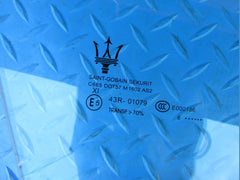 Maserati Levante front right door window glass #8750