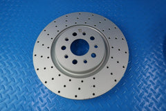 Maserati Levante front brake disc rotors drilled upgrade TopEuro #11170