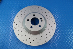 Mercedes S class S550 S560 Maybach front rear brake disc rotors TopEuro #11165