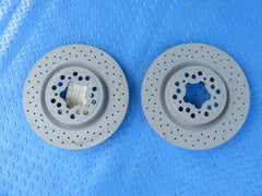 Ferrari 430 Coupe Spyder Brembo rear brake rotors cast iron #8789