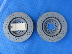 Ferrari 430 Coupe Spyder Brembo rear brake rotors cast iron #8789