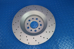 Maserati Ghibli Base front & rear brake drilled upgraded rotors #11172