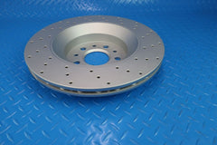 Maserati Ghibli Base front & rear brake drilled upgraded rotors #11172