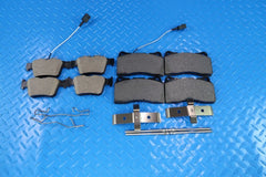 Maserati Ghibli Base front rear brake pads & drilled upgraded rotors #11171