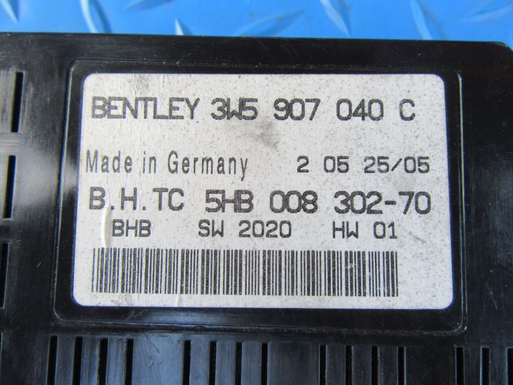 Bentley Continental Flying Spur ac control BCM module #8779