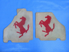 Ferrari F430 430 Coupe Spider front floor mats #1956