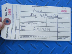 Maserati Quattroporte remote start key fob NEW OEM #2668