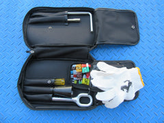 Ferrari F8 Tributo tools toolkit bag NEW OEM #2671