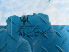 Maserati Levante left rear door window glass #2667